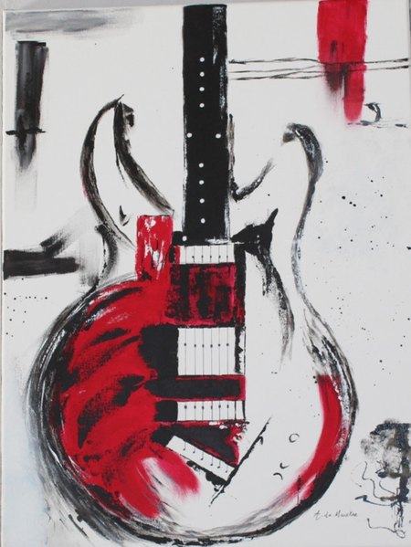 Guitare 45 x 60