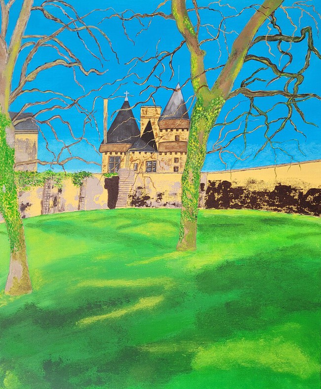 Hole 18 - 46 x 55cm